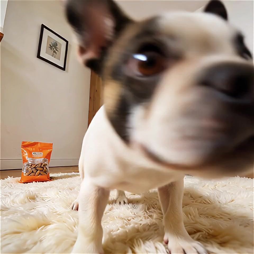 Playful French Bulldog - AI photo animation example by AnimatePhoto